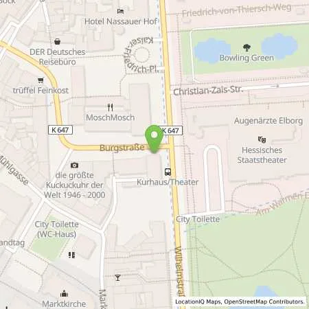 Standortübersicht der Tankstelle ESWE Versorgungs AG in 65183 Wiesbaden