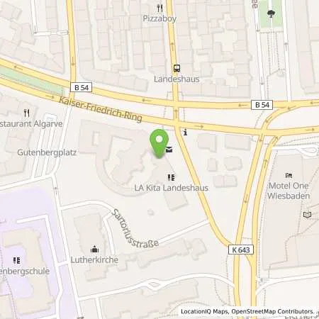 Standortübersicht der Tankstelle eeMobility GmbH in 65185 Wiesbaden