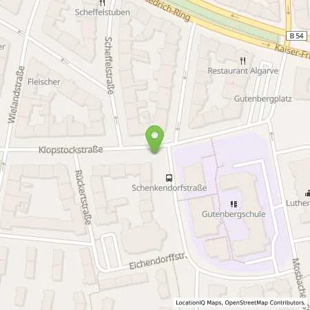 Standortübersicht der Tankstelle ESWE Versorgungs AG in 65187 Wiesbaden