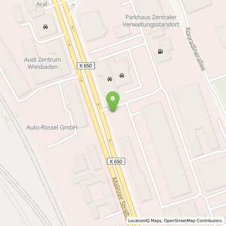 Standortübersicht der Tankstelle ESWE Versorgungs AG in 65189 Wiesbaden