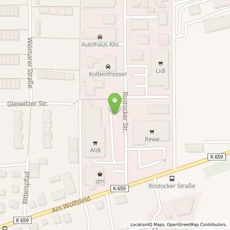 Standortübersicht der Tankstelle ALDI SÜD in 65191 Wiesbaden