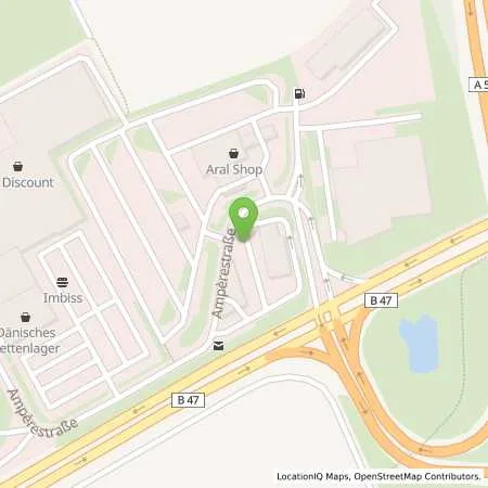 Standortübersicht der Tankstelle EWE Go GmbH in 64625 Bensheim