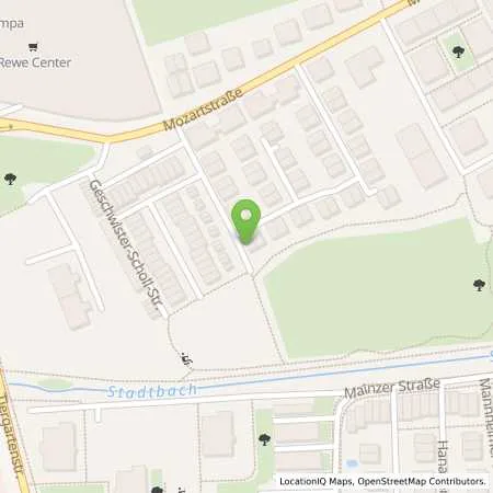 Standortübersicht der Tankstelle EWS Elektrizitätswerke Schönau eG in 64646 Heppenheim