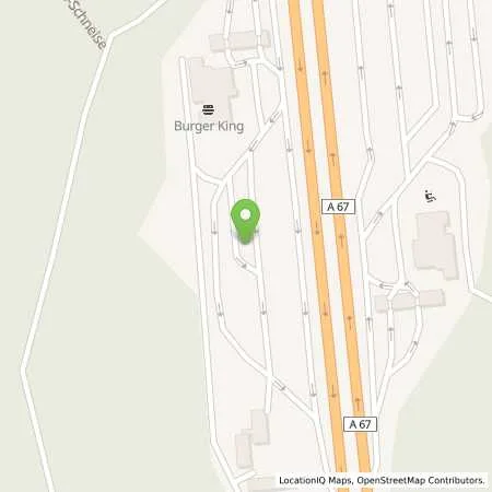 Standortübersicht der Tankstelle EnBW mobility+ AG und Co.KG in 64653 Lorsch