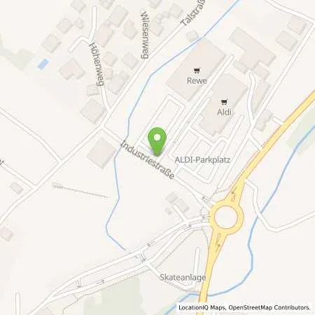 Standortübersicht der Tankstelle Pfalzwerke AG in 64658 Fürth