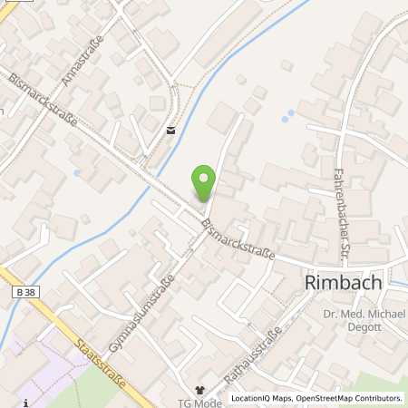 Standortübersicht der Strom (Elektro) Tankstelle: ENTEGA Energie GmbH in 64668, Rimbach
