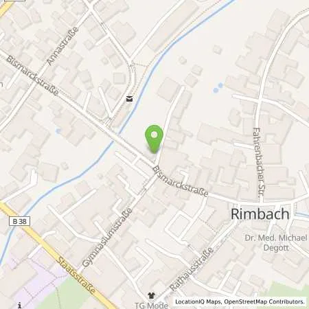 Standortübersicht der Tankstelle ENTEGA Energie GmbH in 64668 Rimbach