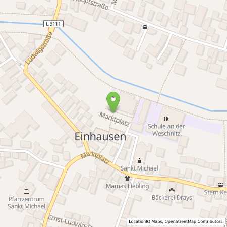 Standortübersicht der Strom (Elektro) Tankstelle: ENTEGA Energie GmbH in 64683, Einhausen