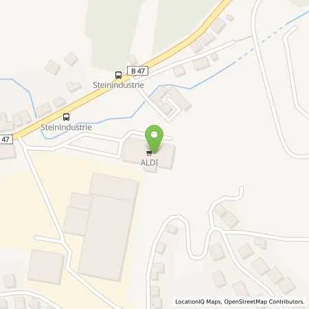 Standortübersicht der Tankstelle ALDI SÜD in 64686 Lautertal