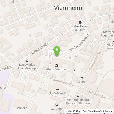 Standortübersicht der Strom (Elektro) Tankstelle: Stadtwerke Viernheim GmbH in 68519, Viernheim