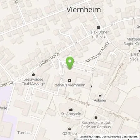 Standortübersicht der Tankstelle Stadtwerke Viernheim GmbH in 68519 Viernheim