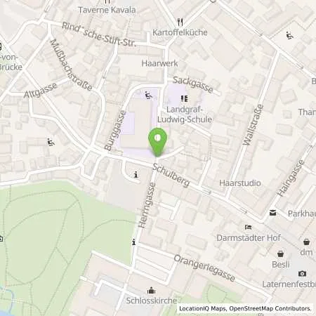 Standortübersicht der Tankstelle Stadt Viernheim in 68519 Viernheim