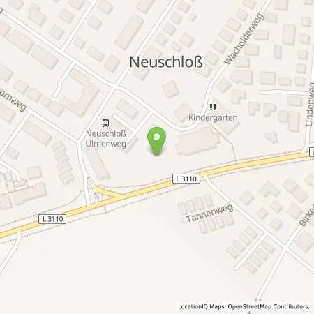 Standortübersicht der Tankstelle ENERGIERIED GmbH&Co.KG in 68623 Lampertheim Neuschloss