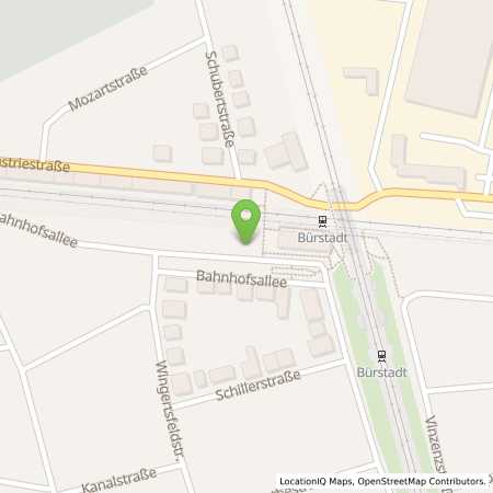 Standortübersicht der Strom (Elektro) Tankstelle: EWR AG in 68642, Brstadt