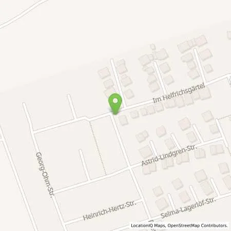 Standortübersicht der Tankstelle EWR AG in 68647 Biblis