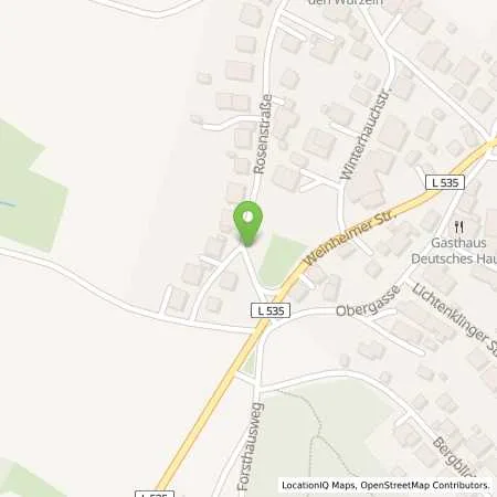 Standortübersicht der Tankstelle ENTEGA Energie GmbH in 69483 Wald-Michelbach