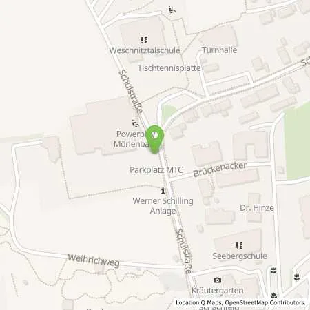 Standortübersicht der Tankstelle ENTEGA Energie GmbH in 69509 Mörlenbach