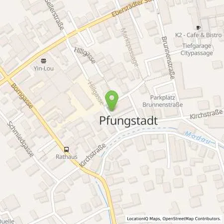 Standortübersicht der Tankstelle ENTEGA Energie GmbH in 64319 Pfungstadt