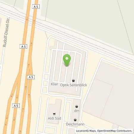 Standortübersicht der Tankstelle Kaufland Dienstleistung GmbH & Co. KG in 64331 Weiterstadt