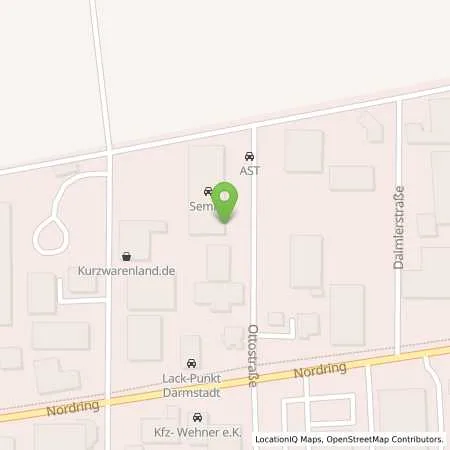 Standortübersicht der Tankstelle Autohaus Stefan Semler GmbH & Co.KG in 64347 Griesheim