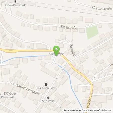 Standortübersicht der Tankstelle ENTEGA Energie GmbH in 64372 Ober-Ramstadt