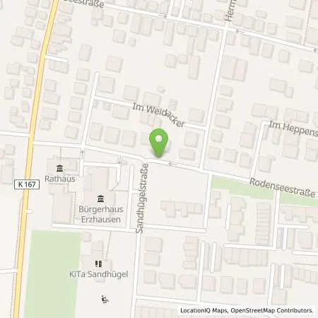 Standortübersicht der Tankstelle ENTEGA Energie GmbH in 64390 Erzhausen