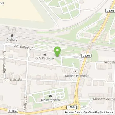 Standortübersicht der Tankstelle ENTEGA Energie GmbH in 64807 Dieburg