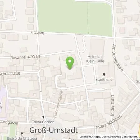 Standortübersicht der Tankstelle ENTEGA Energie GmbH in 64823 Groß-Umstadt