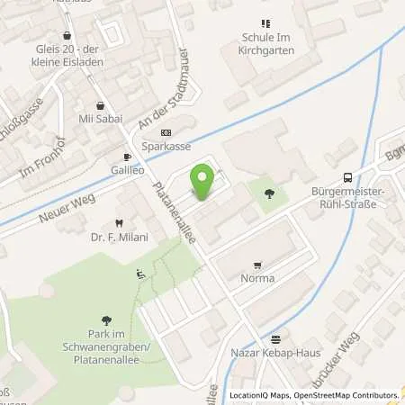 Standortübersicht der Tankstelle ENTEGA Energie GmbH in 64832 Babenhausen