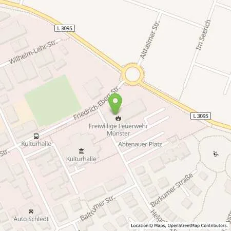 Standortübersicht der Tankstelle ENTEGA Energie GmbH in 64839 Münster