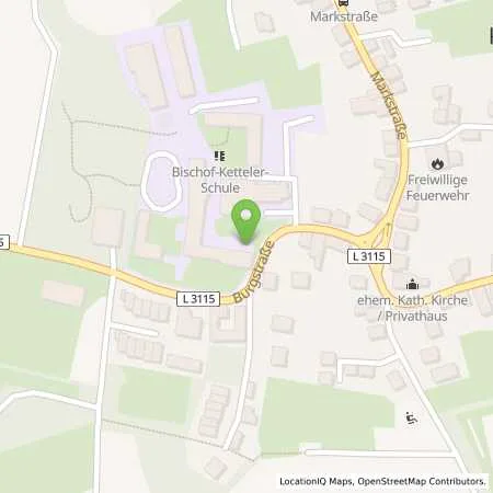 Standortübersicht der Tankstelle ENTEGA Energie GmbH in 64846 Groß-Zimmern