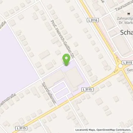 Standortübersicht der Tankstelle ENTEGA Energie GmbH in 64850 Schaafheim