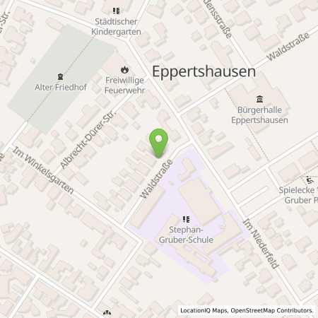Standortübersicht der Strom (Elektro) Tankstelle: ENTEGA Energie GmbH in 64859, Eppertshausen