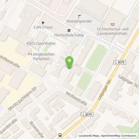 Standortübersicht der Tankstelle RhönEnergie Fulda GmbH in 36039 Fulda