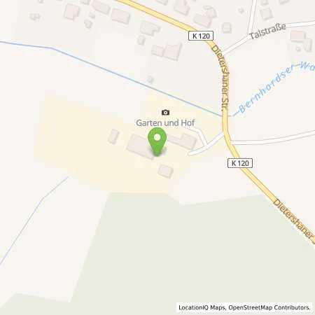 Standortübersicht der Tankstelle RhönEnergie Fulda GmbH in 36039 Fulda