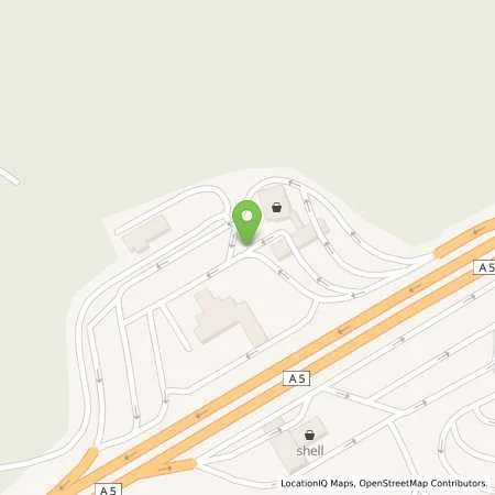 Standortübersicht der Tankstelle IONITY GmbH in 35305 Grünberg