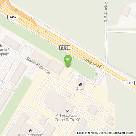 Standortübersicht der Strom (Elektro) Tankstelle: EnBW mobility+ AG und Co.KG in 35394, Giessen