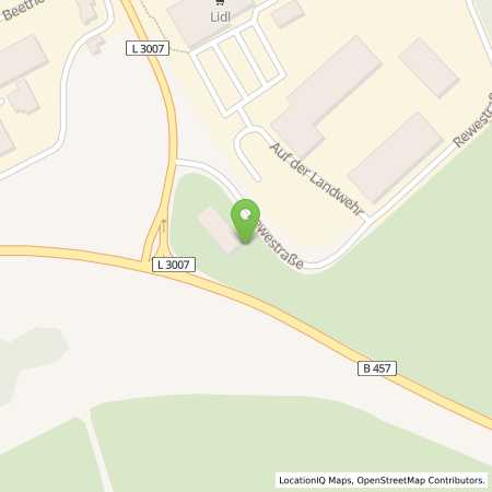 Standortübersicht der Strom (Elektro) Tankstelle: MSC Horlofftal e. V. im ADAC in 35410, Hungen