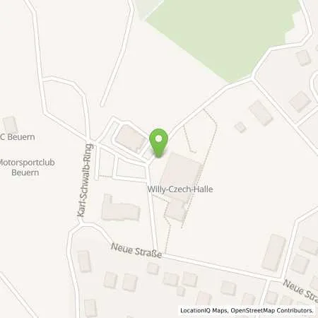 Standortübersicht der Tankstelle Gemeinde Buseck in 35418 Beuern