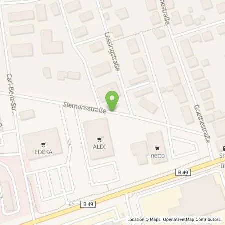 Standortübersicht der Tankstelle ALDI SÜD in 35447 Reiskirchen