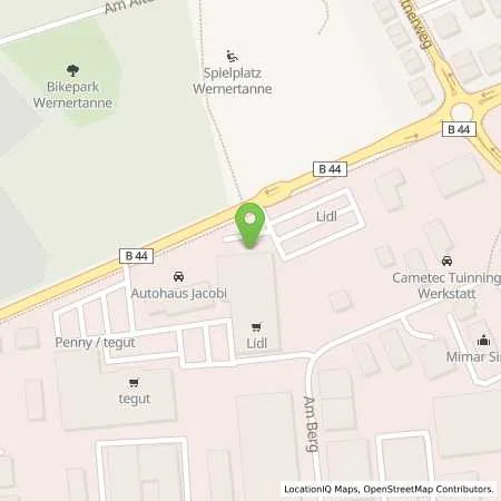 Standortübersicht der Tankstelle Lidl Dienstleistung GmbH & Co. KG in 64546 Mörfelden-Walldorf