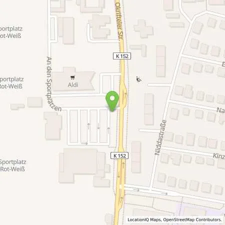 Standortübersicht der Tankstelle Mainova AG in 64546 Mörfelden