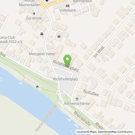 Standortübersicht der Tankstelle Mainzer Stadtwerke AG in 64560 Erfelden