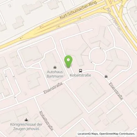 Standortübersicht der Tankstelle Energieservice Rhein-Main GmbH in 65428 Rüsselsheim am Main