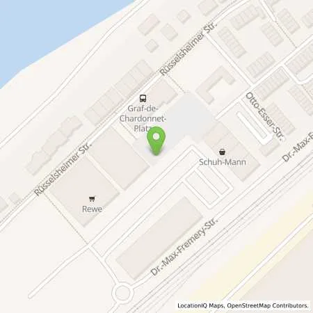 Standortübersicht der Tankstelle ALDI SÜD in 65451 Kelsterbach