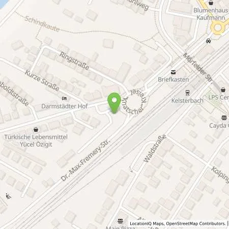 Standortübersicht der Tankstelle Mainova AG in 65451 Kelsterbach