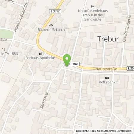 Standortübersicht der Tankstelle Mainzer Stadtwerke AG in 65468 Trebur