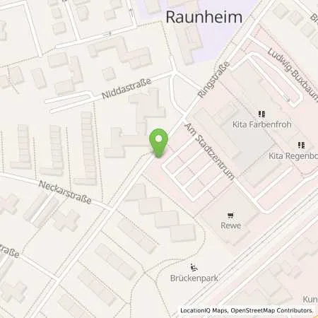 Standortübersicht der Tankstelle Mainzer Stadtwerke AG in 65479 Raunheim