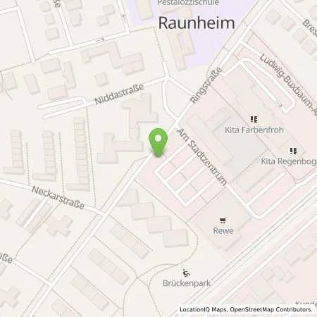 Standortübersicht der Tankstelle Mainzer Stadtwerke AG in 65479 Raunheim