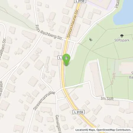 Standortübersicht der Tankstelle Autohaus Kirschstein GmbH in 36251 Bad Hersfeld